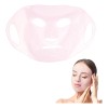 Máscara Facial Silicona Mascarilla Hidratante Reutilizable