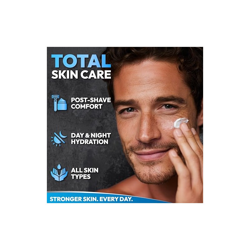 Menvils Crema Hidratante Facial Hombres Antienvejecimiento Antiarrugas Colágeno Retinol Vitamina