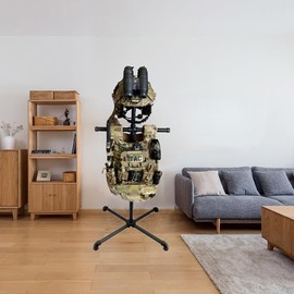 WANLIAN body armor stand - Tactical Vest Hanger for Police and Duty Gear Rack - Securely Store and Display Your Tactical Vest