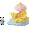 CALICO CRITTERS BABY STAR CAROUSEL & TONY POOKIE PANDA (CRITTER)