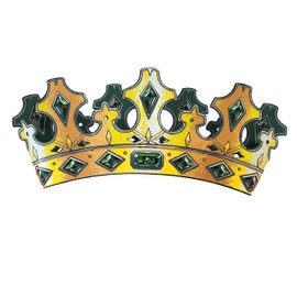Liontouch - Kingmaker Crown | For Kids Aged 3+ Years – Size Adjustable | Medieval Pretend Play Toy For Boys in Durable Foam | Roleplay, Dress Up, Fancy Dresses & Royal Costumes
