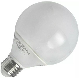 GE Mini Globe CFL 11 W 500 Lumen Soft White 2700K Vanity Light Bulb