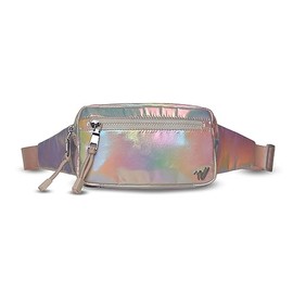 Varsity All Star Fashion Holographic Everyday Bag - Pearl