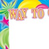 Great Papers! Way to Go! Silver Foil Certificate, 8.5" x