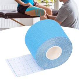 Kinesiology Tape, 5m Roll Elastic Sports Tape, Waterproof Breathable Injury Bandage for Shoulder, Knee, Neck and Muscles(Blue)
