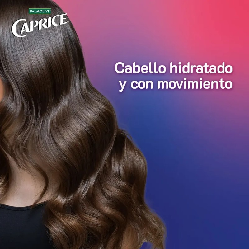 Shampoo Caprice Hidratación Fuerza Biotina + Uva 750 ml