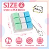 2 Pcs Keyboard Fidget Toy, Keyboard Fidget Clicker for Adults