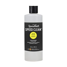 Speedball Speed Clean, 16 onzas, limpiador de visualización para serigrafía
