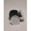 Meliars Envase Pomadera 50 Grs Negra Frost Tapa Plata Y