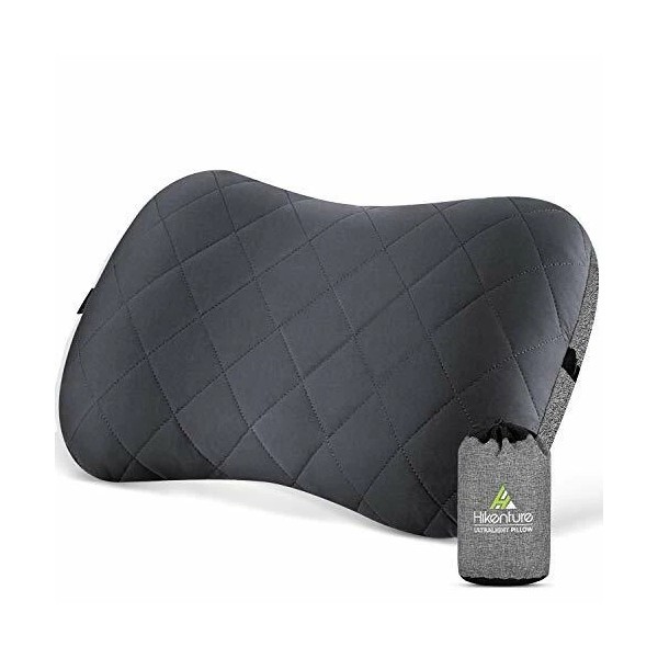 Hikenture Camping Pillow with Removable Cover Ultralight Air Pillow For