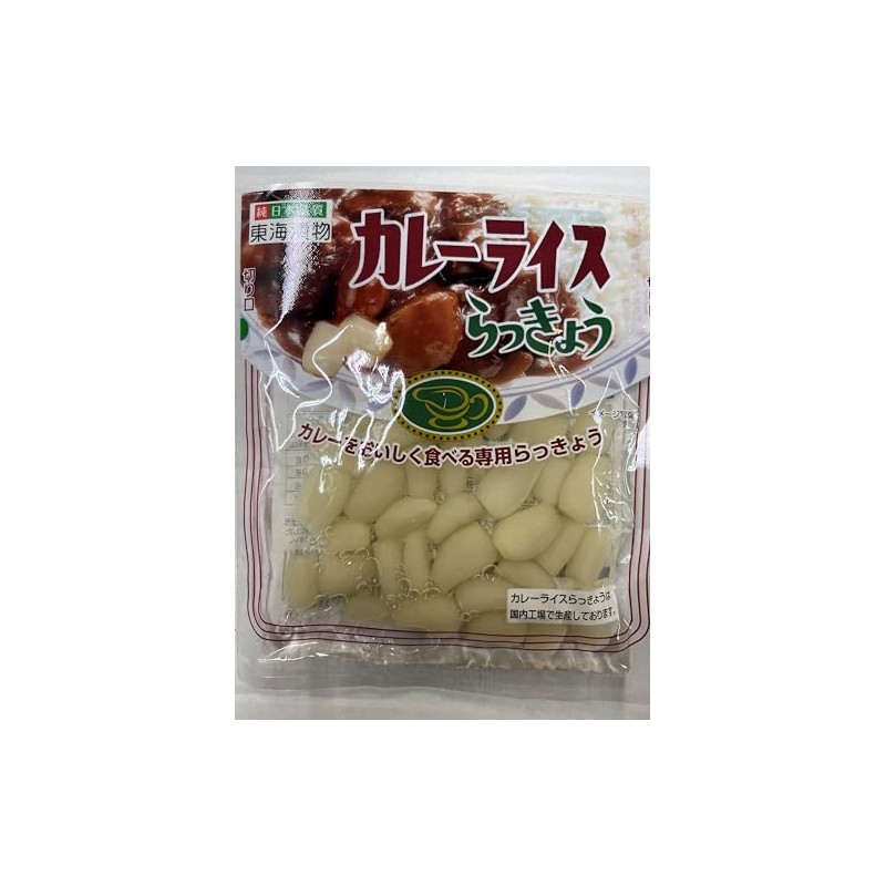 Curry and Rice Rice Rakkyo 1.8 oz (50 g) [Pack