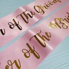 Magnusson's Garden Mother of the Bride Sash, Bachelorette Party Sash,