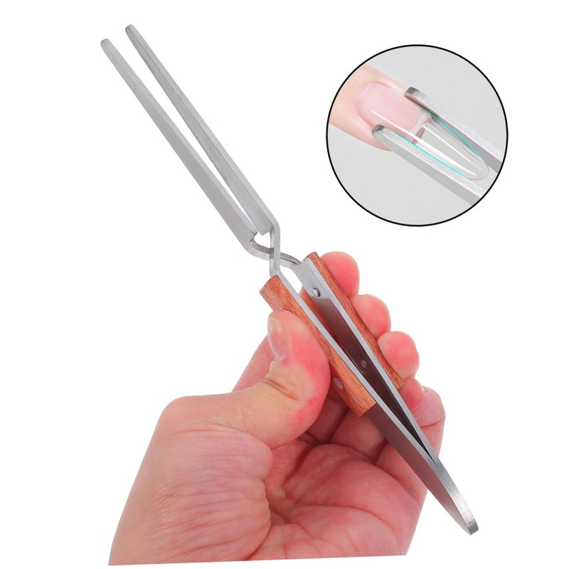 minkissy Professional Nail Art Tools Multi-function Pincher Set for Straight