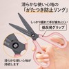 Plus Scissors SC-175SFN Fit Cut Curved Fluorine 3D Blade, Pink,