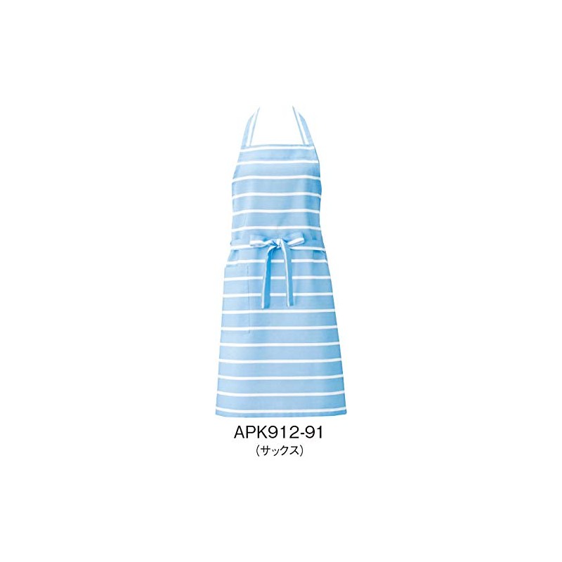 KAZEN APK912-91 Border Bib Apron Saxophone Free
