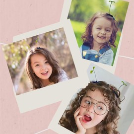 20 Pcs Bean Sprout Hair Clips Little Grasst Hairpins Funny Barrette Headwear Hair Accessories for Women Kids Girls Lady Home School Party Headwear