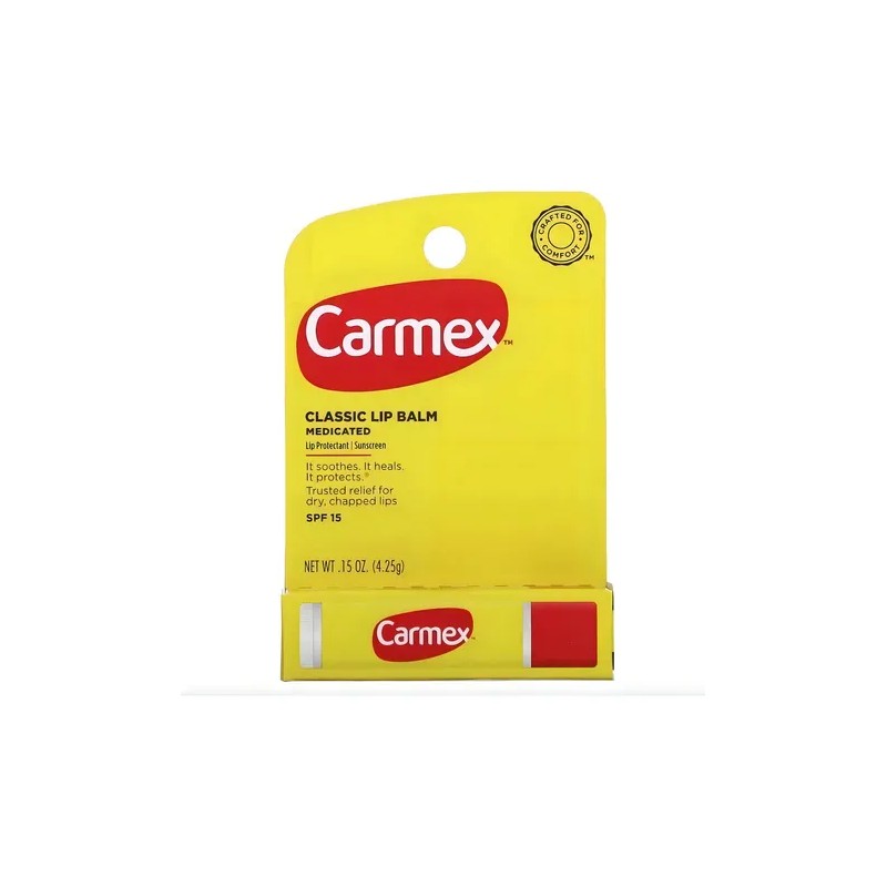 Carmex Bálsamo Labial Hidratante Con Fps15 Sabor Classic