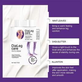 2Pcs DiaLeg Care Cream, Professional DiaLeg care cream, Leg Care Specialist, Natural Cream, Deep Penetrating, for All Skin Types