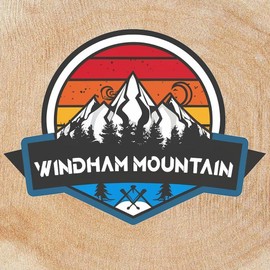 CafePress Windham Mountain Windham New York Rustic Wood Ornament, 2.75"x2.5"