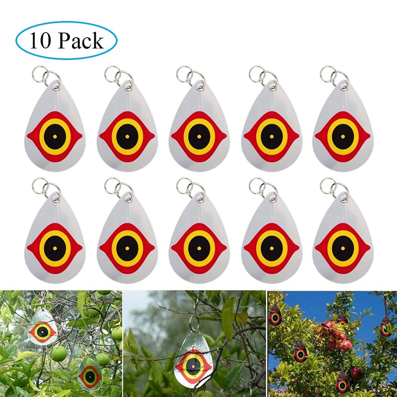 cainda 10 Pack Horrible Predator Eye to Scare Birds Away,