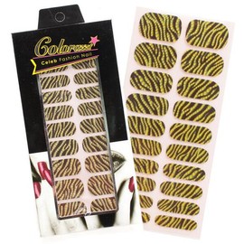 Artbox /With Market Colorachi Nail Sticker (Brown Zebra) / /위드마켓 컬러라치 네일스티커(브라운 지브라)