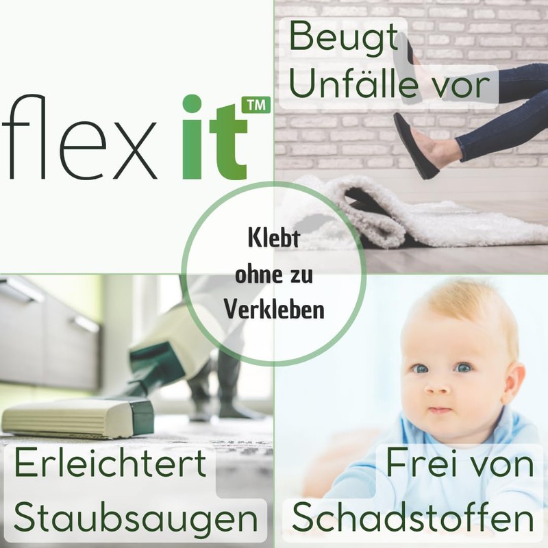 flex it Classic Standard 60 x 60 cm Non-Slip Mat