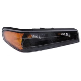 CarLights360: For 2004-2012 Chevy Colorado Front Signal/Corner Light Assembly Passenger Side Black Housing-DOT Certified Replacement for GM2521189 | 20936078, 25942428, 15851203, 21998034