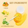 Exfoliante Labial De Cúrcuma Y Limón Con Cepillo, Exfoliante Para