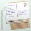 Kipitan 52 x Guest Book Cards with Individual Questions as