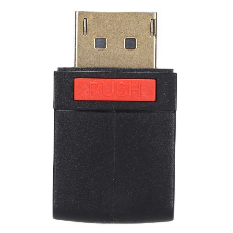 Right Angled DP Adapter UP Down 90 Degree Male to