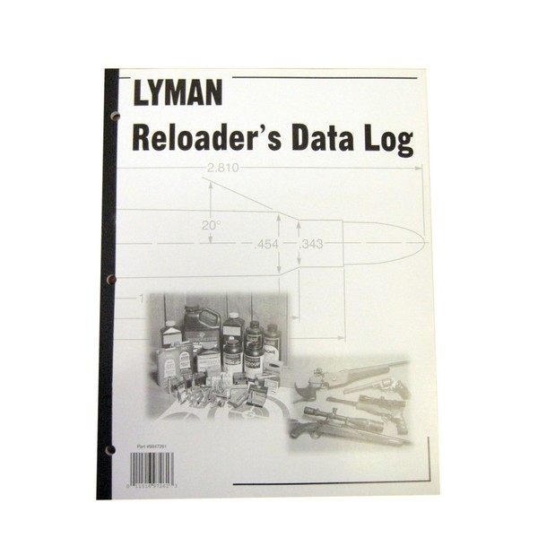 Lyman 9847261 Reloaders Log, Multi