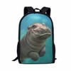 SYtrade Hippo School backpack for Kids Lightweight Travel Casual Bags
