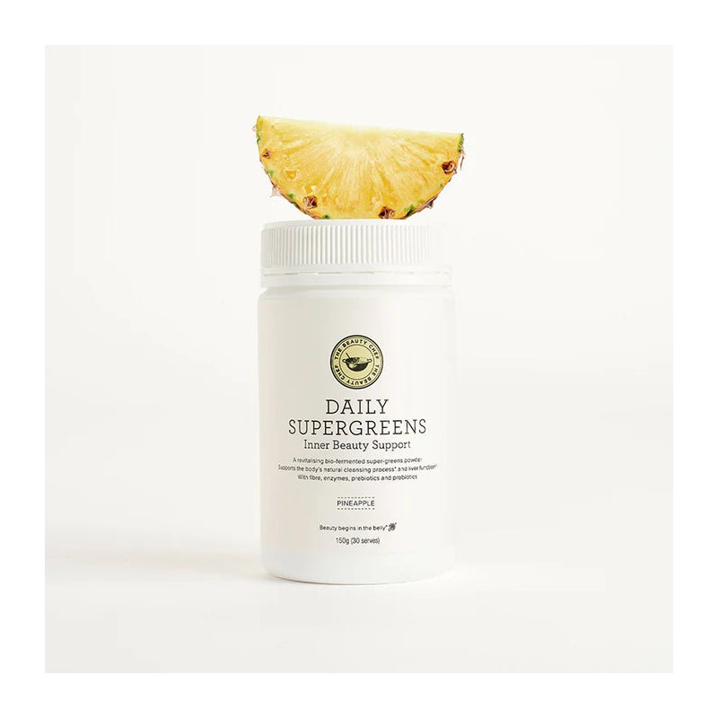 The Beauty Chef Daily Supergreens Pineapple Supplement Powder 150g