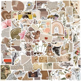 Sticker Aesthetic Stickers, Scrapbook Accessories, Scrapbooking Bullet Journal Accessories, Vintage Journaling Photo Album, Scrapbook Stickers Book for Kindle Sticker Set, Life Reading Bullet Journal