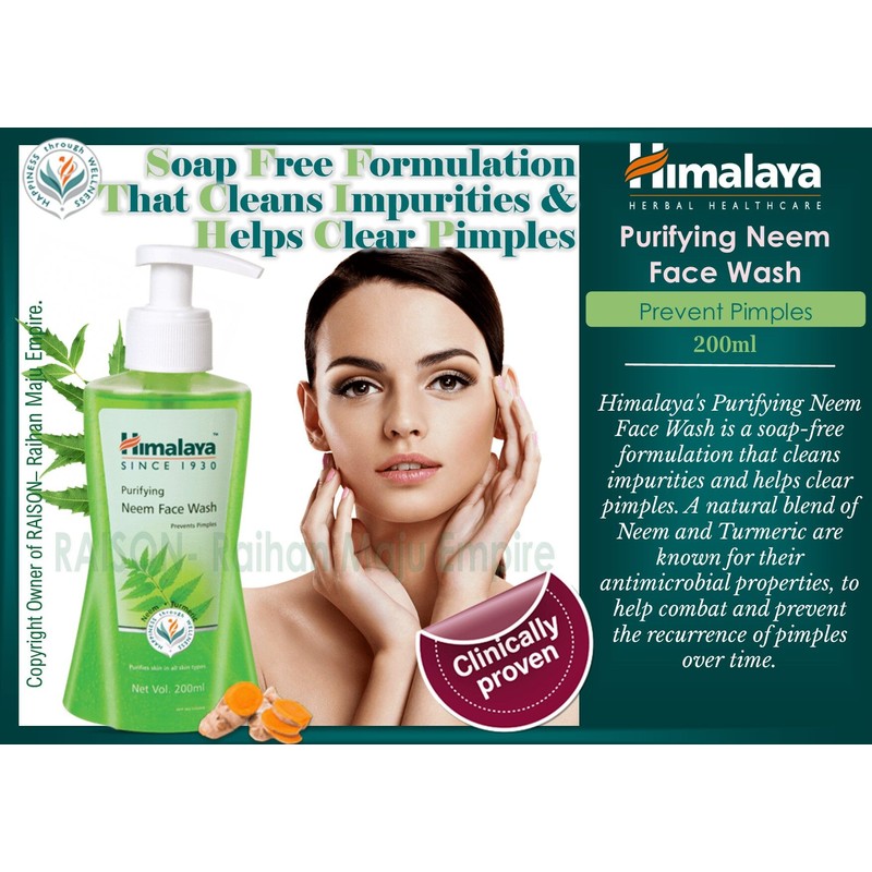 Himalaya Purifying Neem face wash