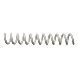 Spiral Coil Binding Spines 9mm (11/32 x 36-inch) 4:1 [pk of 100] White