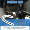 SYudwen Radio Antenna Adapter Male Plug, Cable Connector, Stereo FM