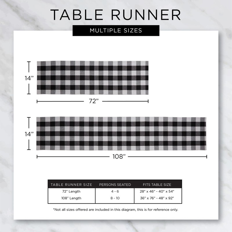 DII Americana Plaid, colección de Mesa, Camino de Mesa, 14