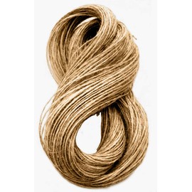 100m-2ply Jute Twine Sisal String Soft Natural Brown Burlap Hessian Rustic Cord