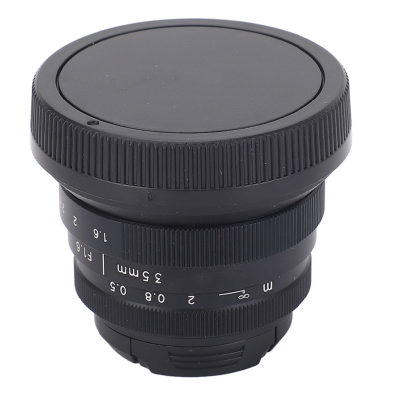 35mm F1.6 Large Aperture Manual Focus Fixed Prime Lens Wide