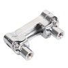 Unbranded Chrome 2" Risers 1" Handlebar Clamp For Harley Softail