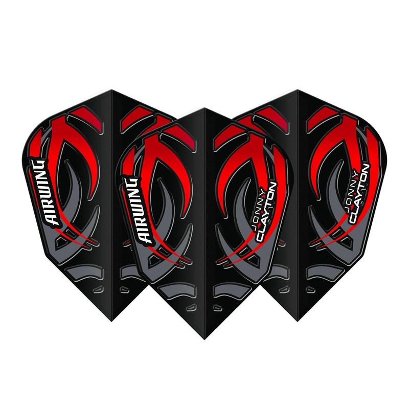 RED DRAGON Airwing Unique Moulded Jonny Clayton Red V-Standard Dart