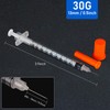 1mL 30Ga 1/2 Inch (13mm) Lab Supplies Syringe, Disposable Individually