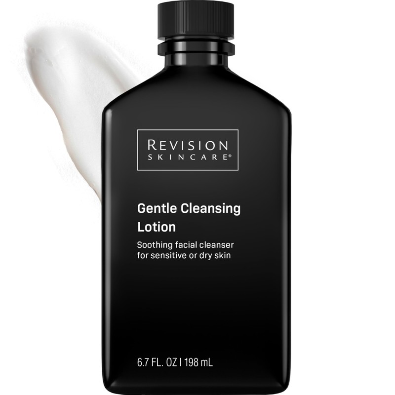 Revision Skincare Gentle Cleansing Lotion, Soothing Facial Cleanser for Sensitive