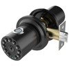 iuknob Fingerprint Door Knob with Keypad and Key, Smart Biometric