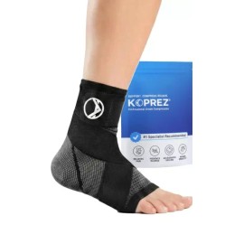 Cofrez 코프레즈 슬리브 - 양말 발목 압박 여성용 지지대 브레이스 남성 [XX-Large] Cofrez Sleeve - Women's Sock Ankle Compression Support Brace for Men [XX-Large]