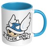Absurd Ink Blue Turtle Shell Mario Kart Mug