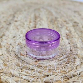 5g 투명 플라스틱 뚜껑 공병(퍼플) 5g Transparent Plastic Cap Bottle (Purple)