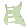Dopro 11-Hole Strat HSS Guitar Pickguard 3-Screw Humbucking Pickup Mount