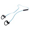 LALAFINA Ear Hook Earphone with Microphone Stereo Headset Black and